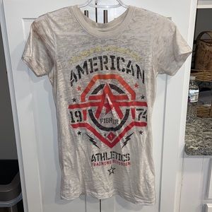 American fighter see through shirt